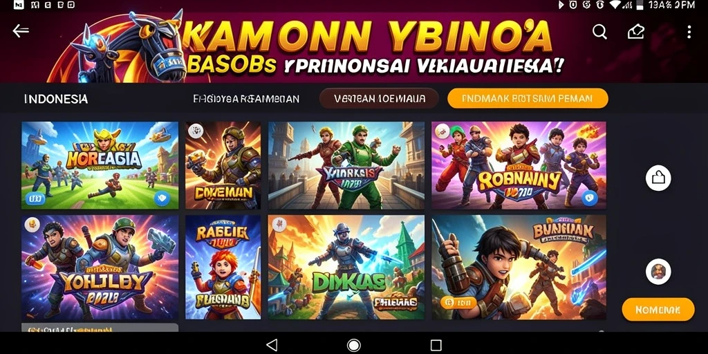 Tampilan antarmuka BINGO4D yang user-friendly.