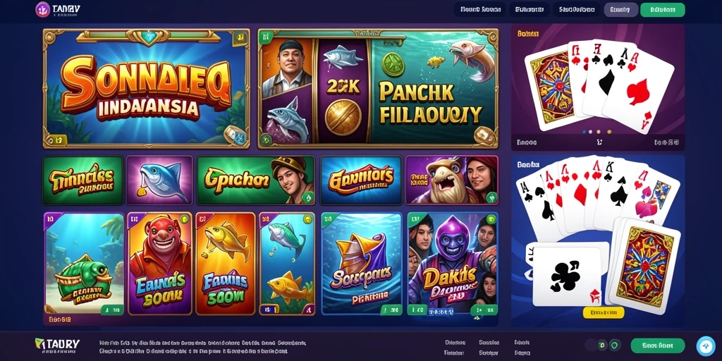 Screenshot menampilkan permainan aksi yang mendebarkan.