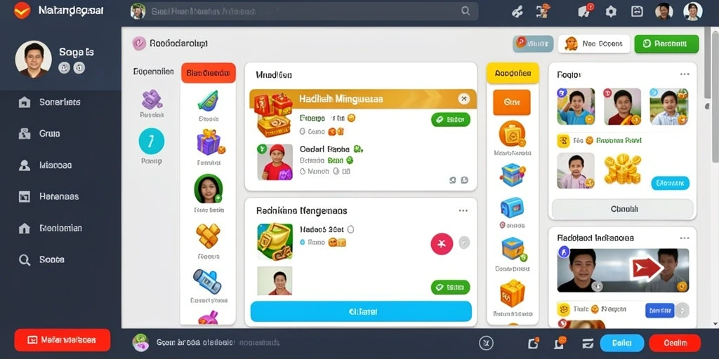 Tampilan antarmuka utama HARUM4D.