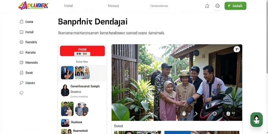 Tampilan awal game INS55 yang menarik dan interaktif.