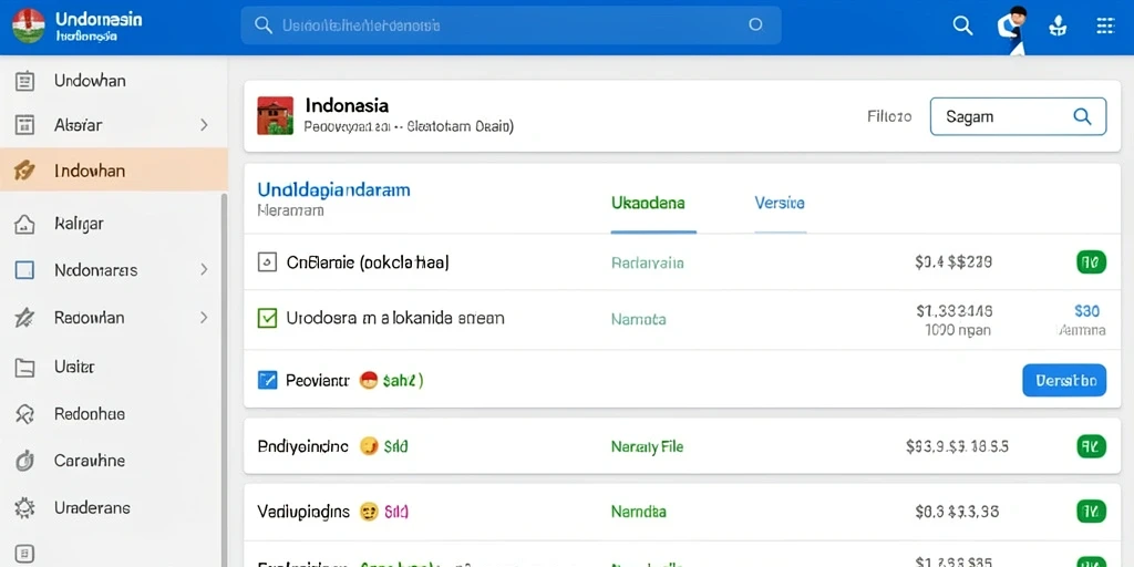 Tampilan awal yang menarik dan intuitif.