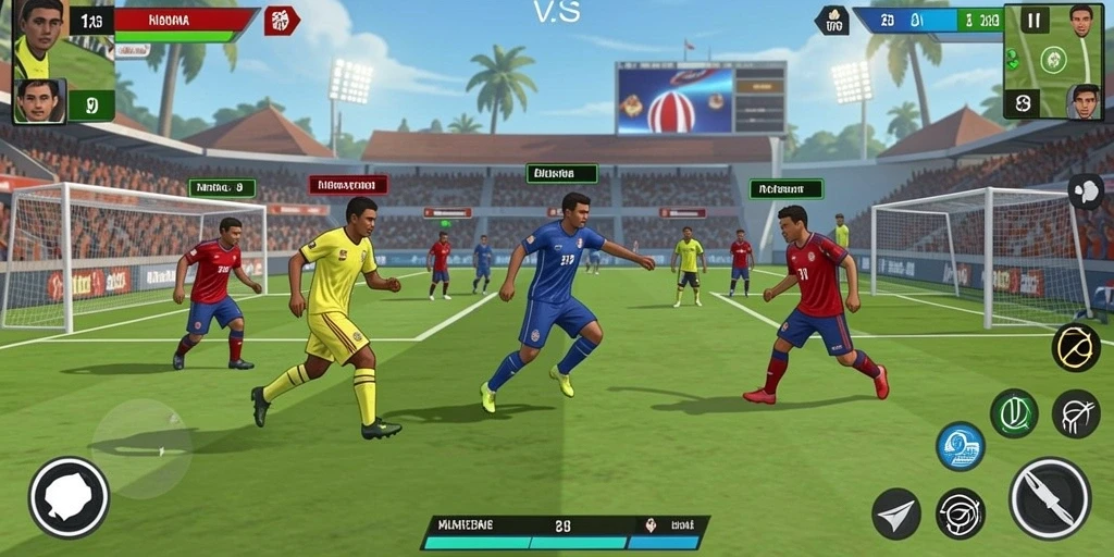 Tangkapan layar menunjukkan menu utama game OH222 yang intuitif.